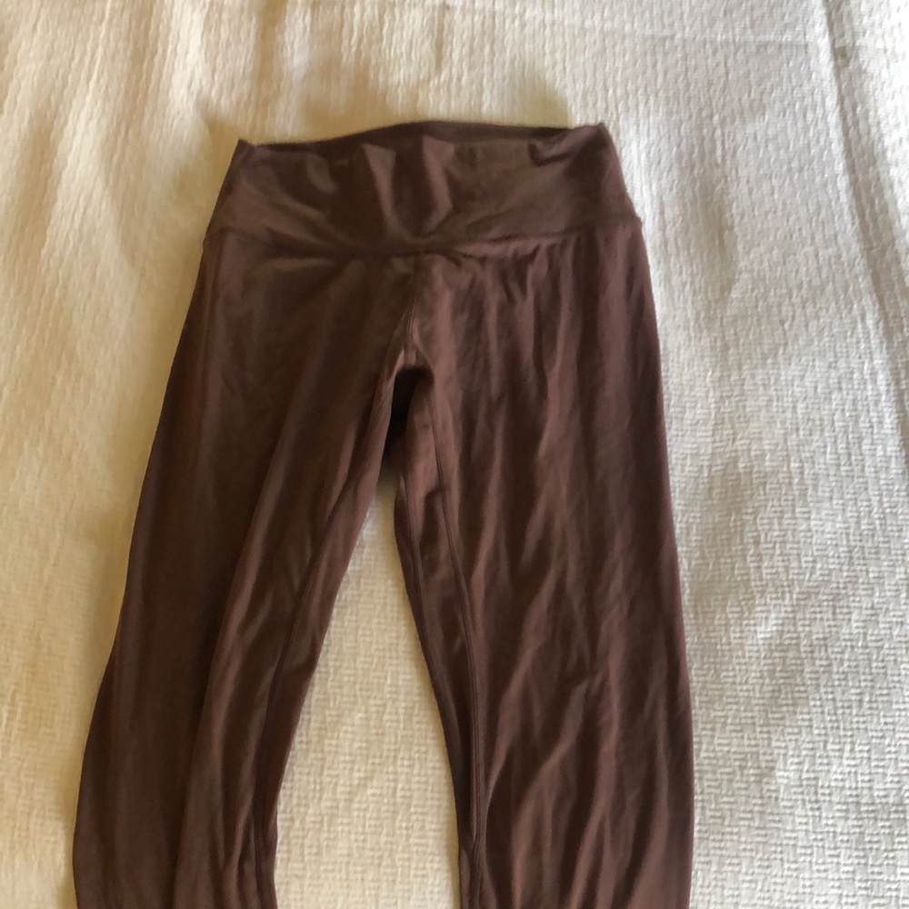 Light gray purple leggings